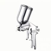 หมุนกาพ่นสี แบบหงาย รุ่น  400ml และระบบดูดสีก้นถ้วย Paint Sprayer หัวพ่น 1.5mm อุปกรณ์พ่นสีรถ หัวสเปรย์พ่นสีรถ กาพ่นสีคุณภาพสูง กาพ่นสีลม กาบน