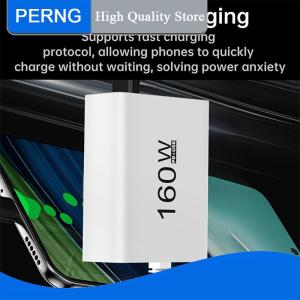 [PERNG] Tehe 160W Multiport USB Type C Fast Charger PD QC3.0 Desktop Phone Charger Adapter For IPhone Xiaomi Macbook Laptop IPad EU US Plug