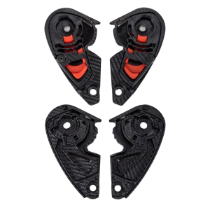 1 cặp khẩu trang cơ sở che mặt Mũ bảo hiểm xe máy Phụ kiện cho sấm sét 3 Mũ bảo hiểm che mặt bánh răng Miếng Đế