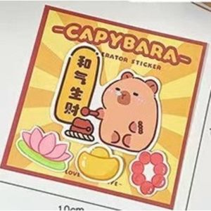 Capybara Magnet Refrigerator Anime Cartoon Refrigerator Magnet Magnetic Refrigerator Souvenirs Kids gift
