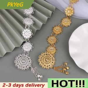PkYeG Traditional Sarong Color Belt Vintage Jewelry Buckle Belt Necklace For Woman Decoration