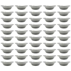 Gói của 50 không dính Tây cốc đựng bánh kim loại bakings khuôn aluminiums trứng Tart khuôn mẫu thiết thực kitchenwares