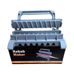 Press Kebab Maker Large Manual Kebab Mold Grilling Tool Barbecue Stick Device Folding Barbecue Skewer Maker