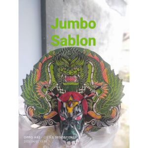 Barongan Kayu Caplokan | barongan caplokan ukuran M