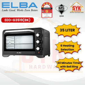 SYK Elba Electric Oven EEO-G3519(BK) EEO-G4529(BK) EEO-G6029(BK) Kitchen Appliances Oven Elektrik Ketuhar