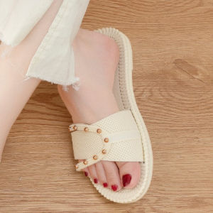 Sendal Slop Balance 2324 F1 Sandal Slop Flat Wanita Karet Rubber Jelly Import Lentur Anti Slip