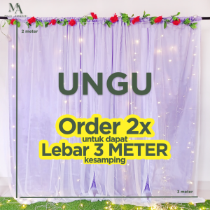 Kain Dekorasi Backdrop Tiang Abutai Tile Sudah Dijahit Menjadi Satu Aqiqah Khitan Lamaran Nikahan