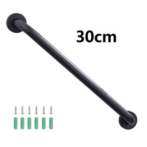 Elegant Stainless Steel Safety Grab Bar for Bathroom and Shower - Anti-Slip Secure Support Handle with Wall Mounting Screws SS304 Bathroom Safety Grab Bar - Tub/Shower Handrail with Anti-Slip Grip & Suction Cup for Elderly/Disabled Support