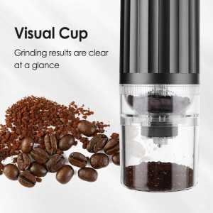Portable Coffee Grinder Penggiling Kopi Elektrik Cordless S6GY