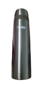 Bình Giữ Nhiệt Zebra inox trơn nguyên khối - Size 450ml 800ml 1000ml