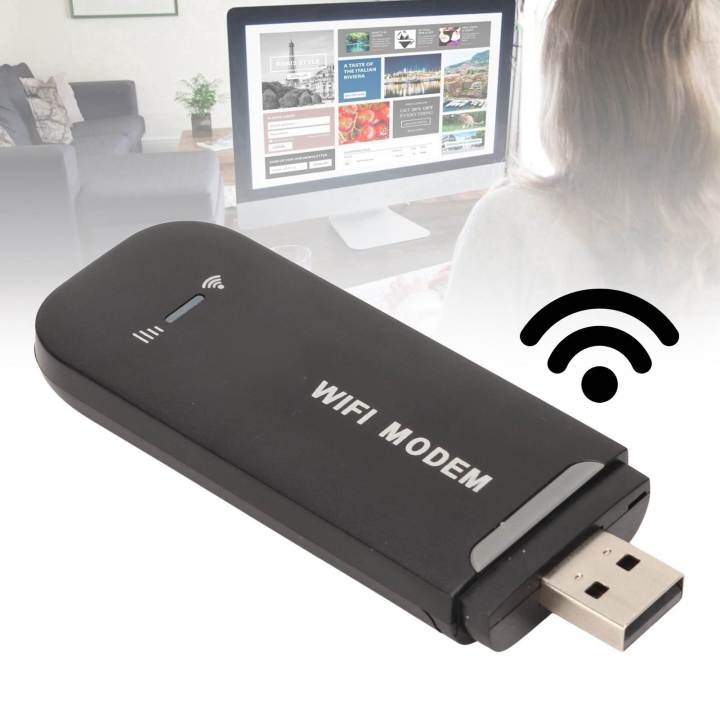 4G WiFi Router Mobile WiFi Router USB Power Easy Connection for PC ...