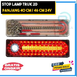 Stop Lamp Truk 24 Volt Lampu Rem Truk 24V dan 12V Variasi Model Volvo Canter Tahan Air dan Awet