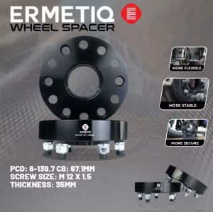 Mitsubishi Montero / Strada All Year Model 35mm heavy duty Wheel spacer w/ centric Hub 6x139.7 CB 67.1mm 2pcs Awf018
