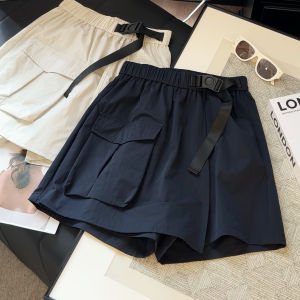 COD quick-drying overalls skirt womens summer new thin high-waisted thin loose a-word fashionable versatile casual short skirt pants 2026 new products