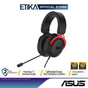 Asus TUF Gaming H3 | 7.1 Surround sound deep bass lightweight design Headset for PC/ PS4/ Xbox One/ Nintendo Switch