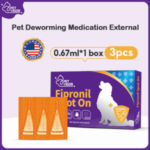 PET VIGOR Anti Tick and Flea for Dogs and Cats Deworming for Dog and Cat Worm rid Tablet Itch Relief