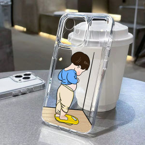 เคส สําหรับ Samsung A06 A16 A55 5G A56 A05S A26 A36 A15 A35 A23 A13 A14 A12 A52 A04S A02S A03S A04 A05 A21S A22 A24 A31 A32 A34 A50 A51 A53 A54 A71 A72 A73 S24 FE S23 S22 Ultra S20FE S21FE เคสใส เคสโทรศัพท์ กันกระแทก ลายเมฆ เคสซัมซุง