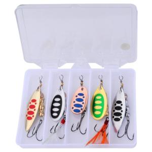 5 cái Mồi Câu Cá chìm đúc jigging mồi nhử mồi giả Spinner đúc jigs spinnerbait móc câu cá nước mặn