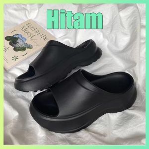 Yink Sandal Selop Wanita Wedges Jelly Terbaru Tinggi Empuk Premium EVA Sendal Wanita Kekinian Korean Style Platform Tebal Cewek Elegan Ootd