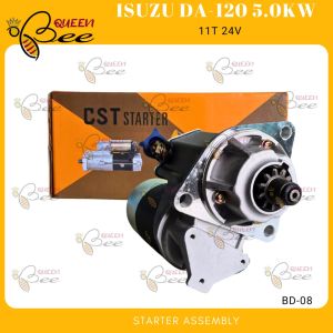 QUEENBEE Isuzu DA-120 STARTER ASSEMBLY 5.0KW 11T 24V BD-08 CST BRAND