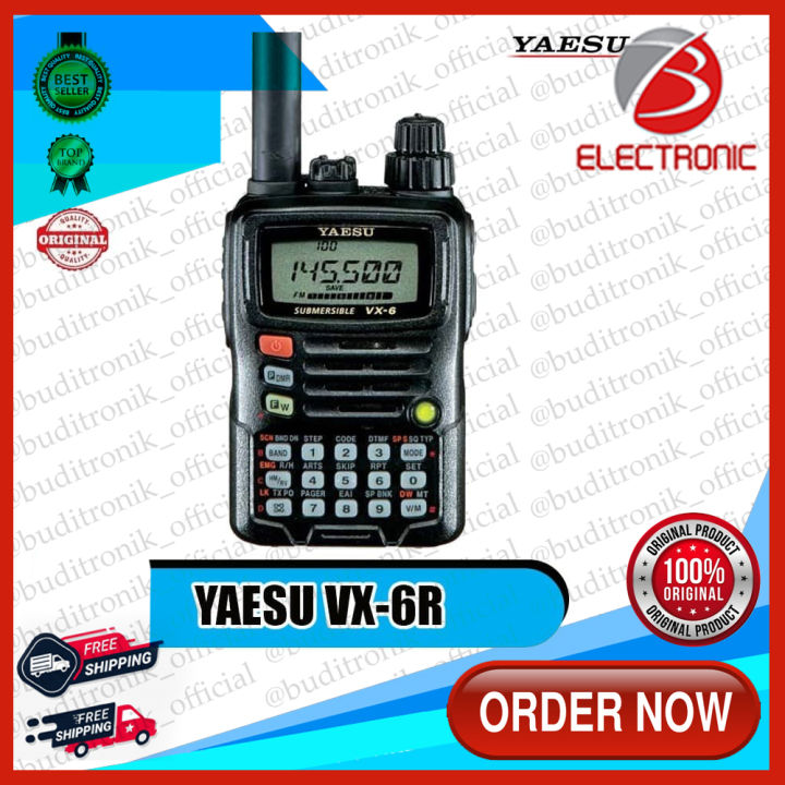 YAESU VX-6 デュアルバンドトランシーバー （YAESU 八重洲無線
