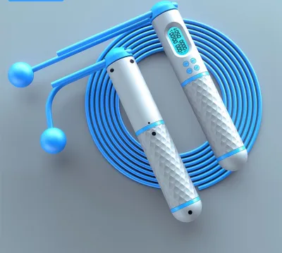 Weighted Jump Ropes For Fitness Exercises Cordless Jump Rope Digital Counting Weighted Rope Skipping With Calories Counter For Indoor and Outdoor Cordless Skipping Rope for MenWomenKidsGirl