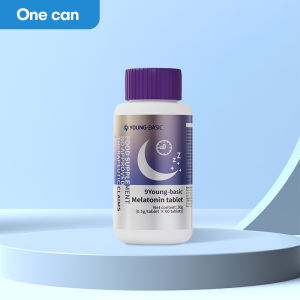 9 YOUNG-BASlC Melatonin Tablets 60 PCS Bawat Bote Tulong sa pagtulog l Siyentipikong Pagbubuo | Natural na Pangangalaga sa Pangkalusugan | Pagbutihin ang kalidad ng pagtulog