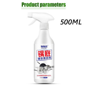 Penghilang Kerak Pembersih Wajan Gosong 500ml Serbaguna Kerak Karat Penghilang Cuci Panci Wajan Noda Spray Stainless Logam Pembersih Minyak Kerah Panci Wajan Kompor Peralatan Masak Dapur