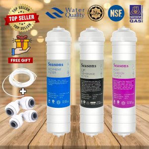 Seasons 10" Korean UF Water Filter Halal Water Dispenser Filter Cartridge "I" Type Halal