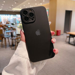 Ốp lưng điện thoại có LOGO TÁO mềm nhám chống vân tay cho 14 13 Pro MAX 14 Plus 12 Pro MinnSTORE