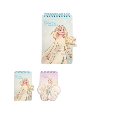 MINISO Book Collection (Snoopy Summer A5 Blank Paper Blank Paper/ Barbie A6 Wire-bound/ Disney Frozen A5 Ruled Paper Blank Paper) Assorted