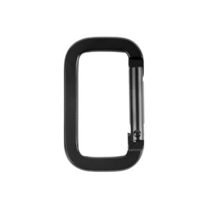 【Chasers Cửa Hàng Ngoài Trời】móc Đa Năng Khóa An Toàn Cắm Trại Hình Vuông Màu Đen Treo Nhanh Ba Lô Dụng Cụ Ngoài Trời Mặt Dây Khóa Mini