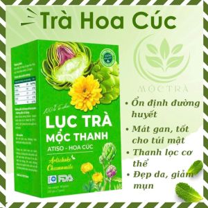 Trà Hoa Atiso Lục Trà Mộc Thanh Hộp 30 Gói Chính Hãng Cao Cấp ✔️️️ Trà Mộc Tâm mát gan thanh nhiệt ngủ ngon an giấc