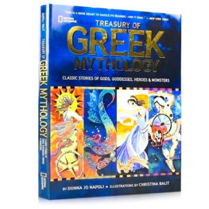 Treasury of Greek Mythology: Classic Stories of Gods Goddesses Heroes & Monsters Hardcover – Illustrated by Donna Jo Napoli Treasury of Magical Tales