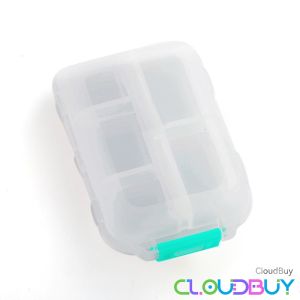 C.B. Portable 10-compartments Medicine Box Travel Box Storage Case