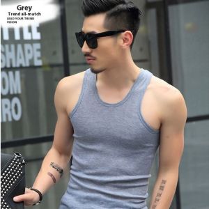 GO THRU ผ่านเสื้อกล้ามโครงแบบลำลองสำหรับทุกฤดูกาลสวมใส่สบายและมีสไตล์