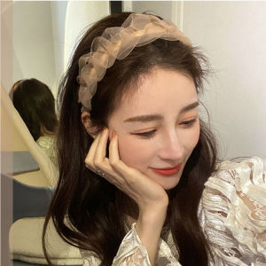 Spring New Super Fairy Mesh Headband Simple Twist Hairband Women Headwear Hair Accessories
