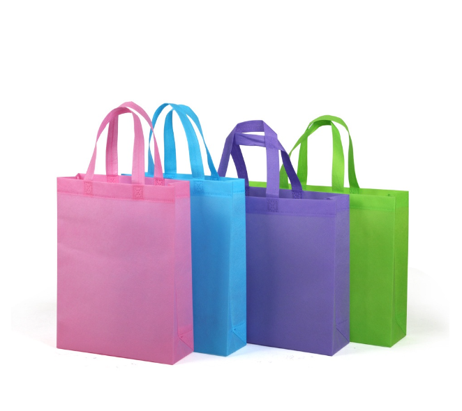 A4 Size Plain Color Non Woven Bag Eco Friendly Shopping Tote Handbag ...