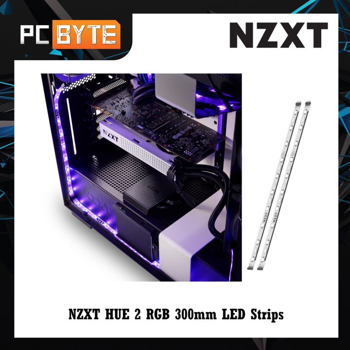 Nzxt hue deals 2 led strips