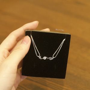 Lắc tay bạc Love SILVER CHIC LT01 bạc 925