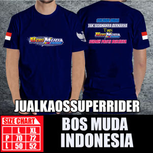 BAJU KAOS DISTRO BOS MUDA INDONESIA