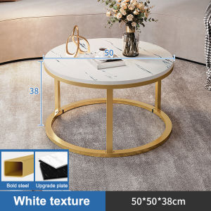 Combination Round Coffee Table Livingroom Nordic Style Office Desk Side Table Sofa Jadual Kopi Kombinasi Berapa Banyak Sisi Sofa 组合茶几