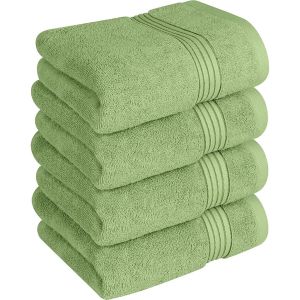 BEDBEE 100% Cotton Towel 70x140cm l Soft Cotton Water Absorbent Tuala Mandi (600gsm)