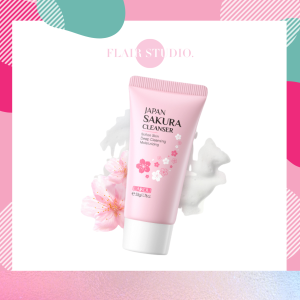 LAIKOU Japan Sakura Soften Skin Deep Cleansing and Moisturizing Facial Cleanser