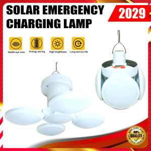 Lampu Solar Emergency LED Lipat 5 Sisi Gantung Rechargeable CHARGING SL-2029 UNIK FOOTBALL
