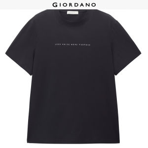 Giordano Men Men Pure Cotton T-Shirt Free Shipping 18026719