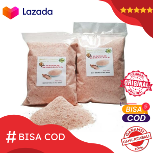 [ BISA COD ] Garam Himalaya Asli Organik Halus 1Kg 500g 250g / Natural Himalayan Salt Fine Grade / Premium Timur Tengah Himalayan Salt Pure Original / Himalayan Coarse Salt / Rock Salt /Garam Kristal Merah Muda / JSR 100% /Garam Himalaya 1 kg500g250g