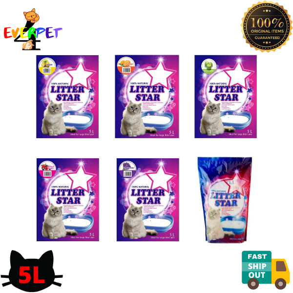 LITTER STAR Crystal Cat Litter 5L Lazada