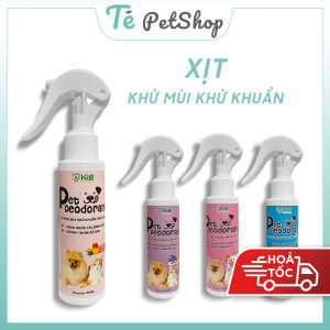 Xịt khử khuẩn chó mèo Krill  xịt  chậu cát giúp thú cưng đi vệ sinh đúng chỗ