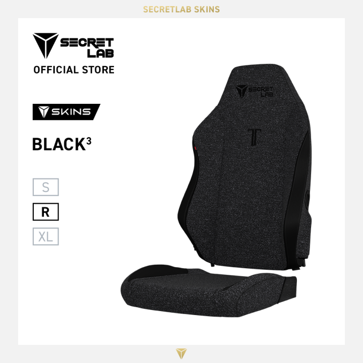 Secretlab Chair Skins—Black3 (Regular) Lazada PH